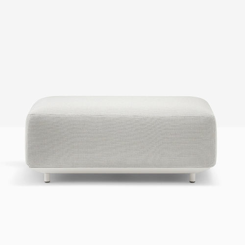 Puff contemporâneo - arki-sofa AS0040 - PEDRALI - em aço / em tecido / retangular