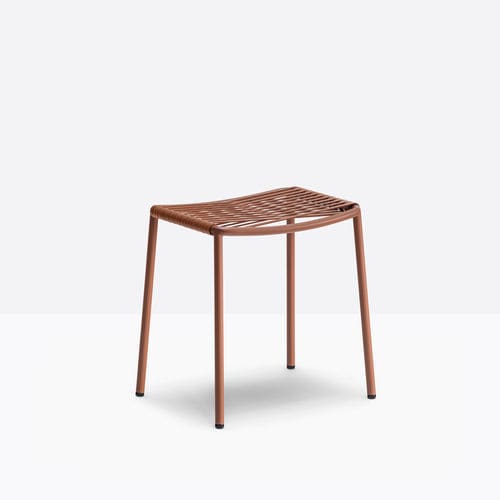 Banqueta contemporânea - philía 3903 - PEDRALI - em PVC / com base em aço / empilhável