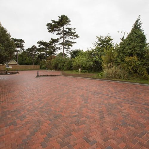 Bloco de pavimentação de terracota - DORTMUND DARK - Wienerberger - para área externa / para estacionamento / para via pública
