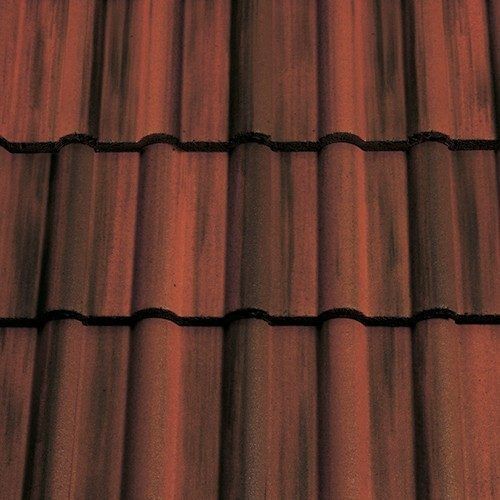 Telha romana - DOUBLE - Wienerberger - cerâmica / pequena / acobreada