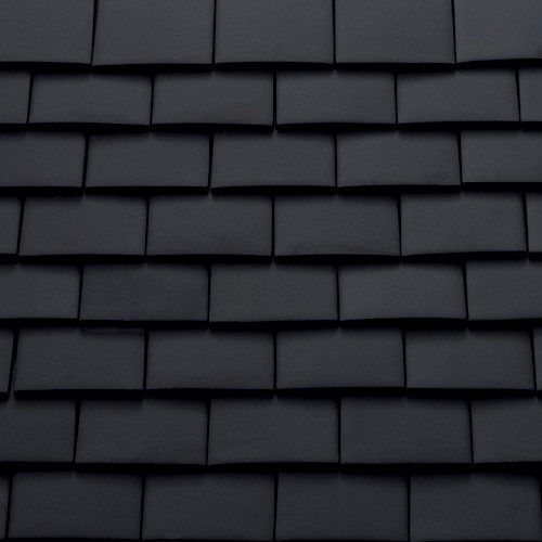 Telha plana - HUMBER ANTIQUE SLATE - Wienerberger - cerâmica / pequena / preta