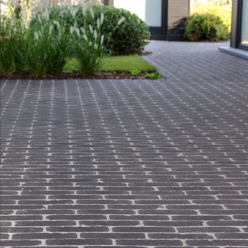 Bloco de pavimentação de terracota - ARES ALDER UWF - Wienerberger - para área externa / para entrada / para pátio