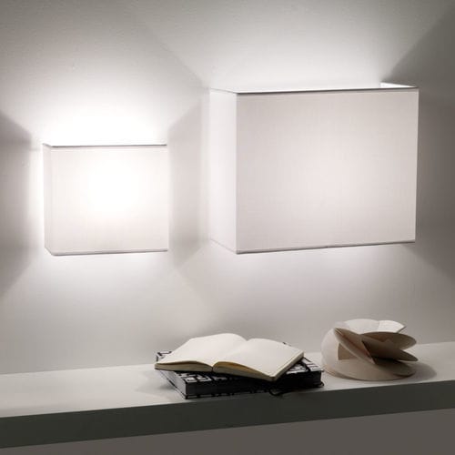 Arandela contemporânea - VANITY - PENTA - para ambiente interno / metálica / em tecido