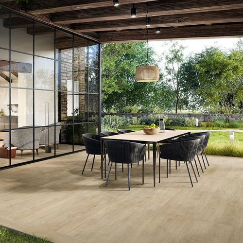 Placas de revestimento em grés porcelanato - PRIMEWOOD - Ceramica Sant' Agostino - com acabamento natural / para ambiente interno / para ambiente externo