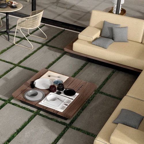 Placas de revestimento em grés porcelanato - PIETRE NATURALI - Monocibec - fosca / com relevo / para ambiente interno