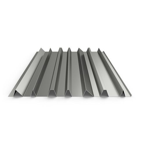 Revestimento de fachada em aço - ENTROP&Iacute;A FA - EUROPERFIL, SA - vertical / horizontal / reciclável