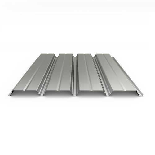 Revestimento de fachada em aço galvanizado - EUROBASE 48 FS - EUROPERFIL, SA - perfurado / pré-lacado / acústico