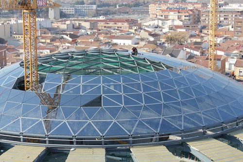 Vigamento metálico para cobertura - PLAZA DE TOROS DE VILLENA - Lanik