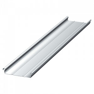 Chapa curva - 50/333 - Kalzip - em aço / decorada / galvanizada