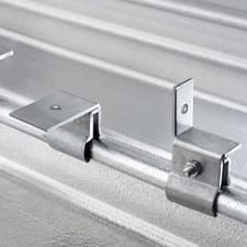 Sistema de fixação em aço inoxidável - SEAM CLIPS - Kalzip - em alumínio / para cobertura / para ambiente externo