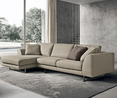 Sofá modular - ERNEST  - Nuova Linea Valentini - contemporâneo / em tecido / de 3 lugares