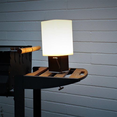 Luminária de mesa - CUADRAT - alma light - em ferro / em polietileno rotomoldado / contemporânea