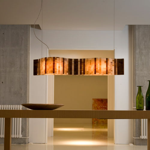 Pendente - Vento - a emotional light - em vidro / de design original / Wire