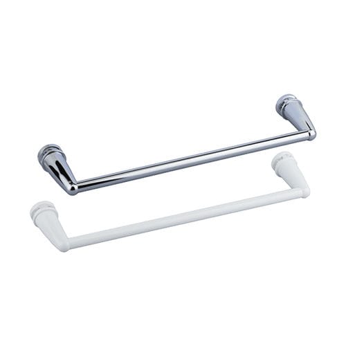 Toalheiro com 1 barra - DELTACALOR - de parede / metálico / branco