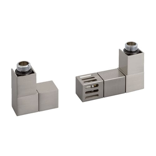 Válvula termostática mecânica - DADO - TERMO CORNER - DELTACALOR - manual / para radiador / branca