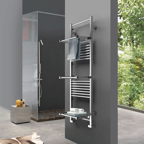 Aquecedor de toalhas a água quente - STENDY SHORT - DELTACALOR - 501 W–750 W / 0 W–500 W / 751 W–1000 W