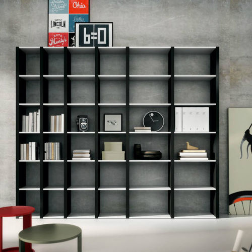 Livreiro de canto - SHELVES - Arlex - contemporâneo / em madeira
