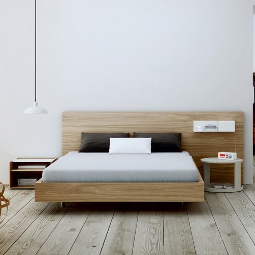Cama de casal - Kairos - Arlex - contemporânea / com box baú / com criados-mudos