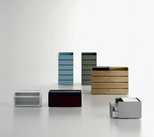 Cômoda contemporânea - ÍNDIGO - Arlex - em madeira / não especificado / bege