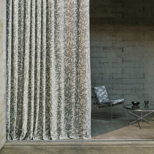 Tecido para cortinas - SELVA   - Larsen - com natureza / em poliéster / de lã