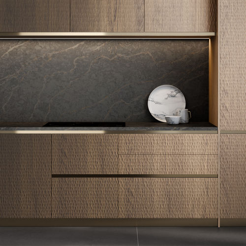 Revestimento para parede interna - Le chic : Bohemian Flame - Cosentino - em Silestone® / da linha residencial / para banheiro
