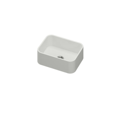 Pia com 1 cuba - Integrity due L - Cosentino - sem escorredor / em Silestone® / de sobrepor