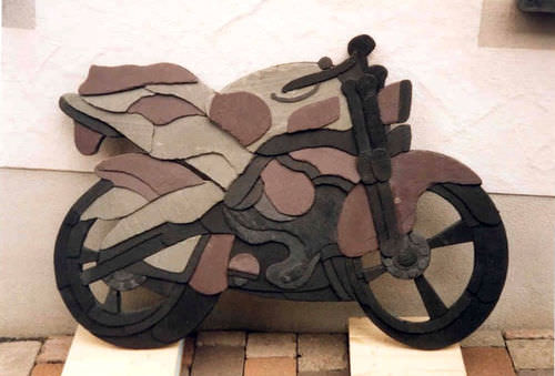 Escultura em ardósia - Theis-Böger Schiefer-Pizarras