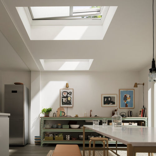 Persiana plissada - VELUX - para janela de telhado / para janela / em tecido