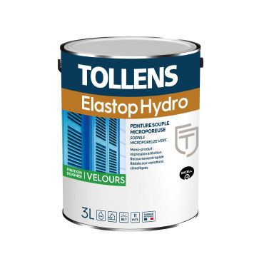 Tinta de proteção - ELASTOP HYDRO - Tollens - para ambiente interno / para parede / para madeira
