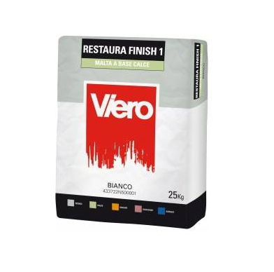 Argamassa de proteção - VIERO : RESTAURA FINISH - Tollens - de recuperação de estrutura / de regularização / para alvenaria