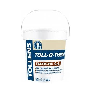 Argamassa decorativa - TOLL-O-THERM TALOCHÉ GG - Tollens - de proteção / de isolamento térmico / para ambiente externo