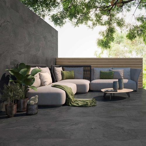 Placas de revestimento em grés porcelanato - TERRANOVA - Roca Tile - com acabamento natural / acetinada / para ambiente interno