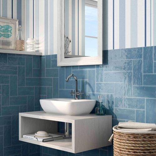 Placas de revestimento em cerâmica esmaltada - MAIOLICA - Roca Tile - fosca / polida / brilhante