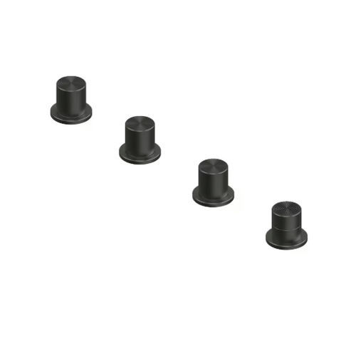 Conjunto misturador para banheira em aço inoxidável 316L - HUM 24 97 - QuadroDesign - na bancada / integrado / contemporâneo
