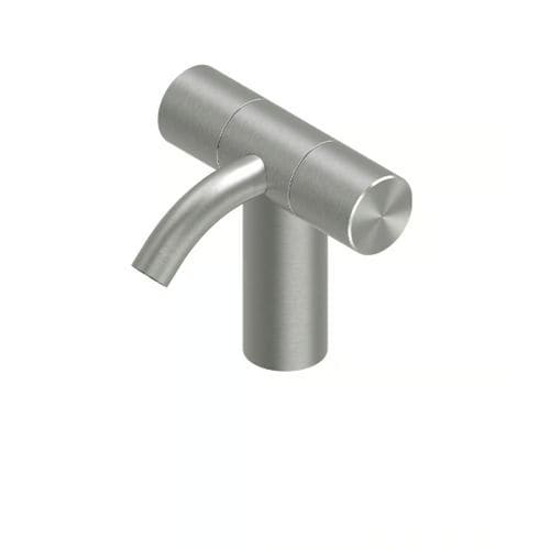Misturador monocomando para lavatório - HUM 24 01V - QuadroDesign - na bancada / em aço inoxidável 316L / para banheiro