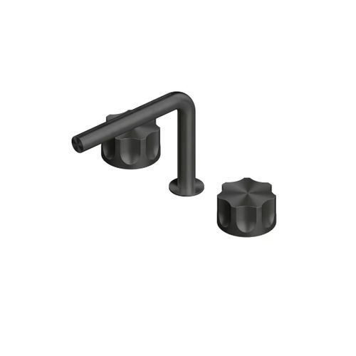 Misturador bicomando para lavatório - MODO 17 31 V - QuadroDesign - na bancada / de embutir / em aço inoxidável