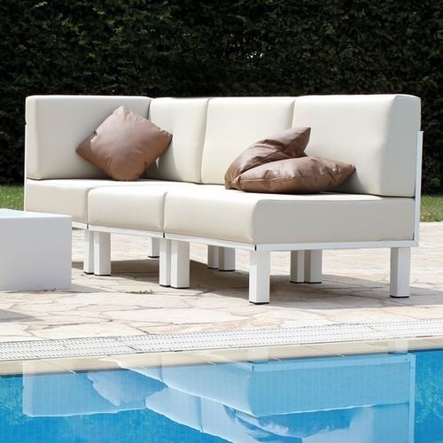 Sofá modular - PACIFIC - FIVE STARS ITALY - contemporâneo / para ambiente externo / em Sunbrella®