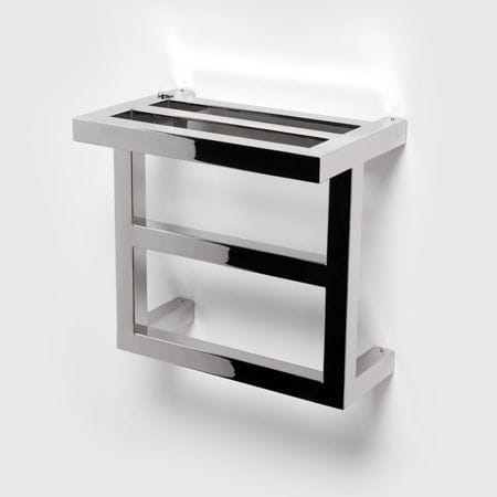 Aquecedor de toalhas a água quente - T-BAR - AEON Sculptural Heating - contemporâneo / em aço inoxidável / de parede