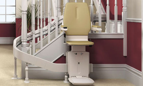 Cadeira elevatória para escadas para ambiente interno - THE ACORN 80 - Acorn - giratória
