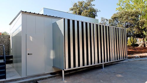 Cabine de insonorização para máquinas industriais - ACUSTIMODUL-80A - Acústica Integral - para ambiente ruidoso