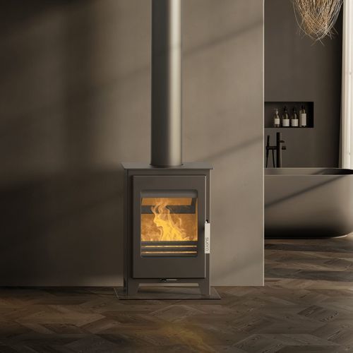 Salamandra a lenha - OSCAR - SUPRA FRANCE - 5 kW–10 kW / 0–5 kW / de piso