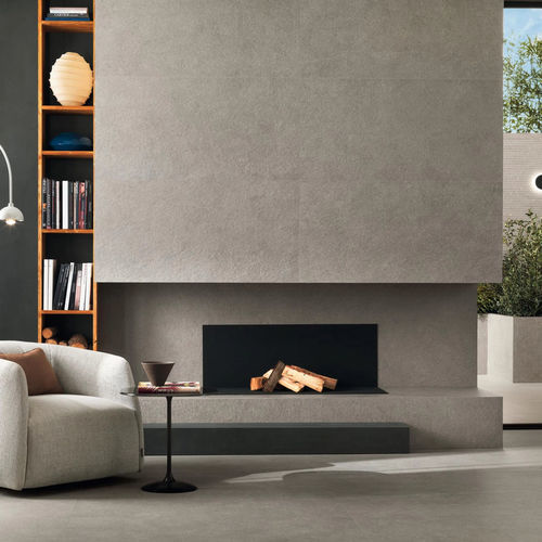 Placas de revestimento em grés porcelanato - BOOST MINERAL - Atlas Concorde - texturizada / 3D / estruturada