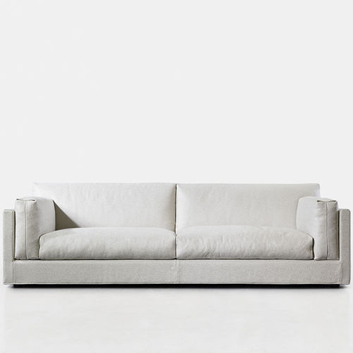 Sofá contemporâneo - CODE - Joquer - em tecido / em couro / com capa removível