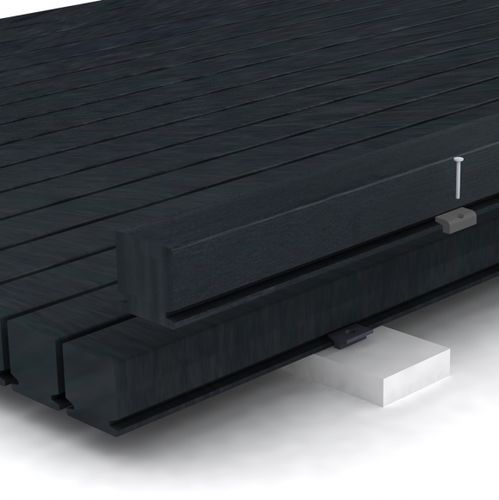 Revestimento de piso preto - 70 - Streetlife - em plástico reciclado / para ambiente externo / para o setor terciário