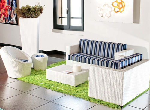 Sofá contemporâneo - BABY - Dolcefarniente by DFN srl - para ambiente externo / em resina trançada / infantil