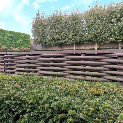 Guia de jardim - ECOWOOD - FOREST AVENUE - em polietileno / em madeira / da linha comercial
