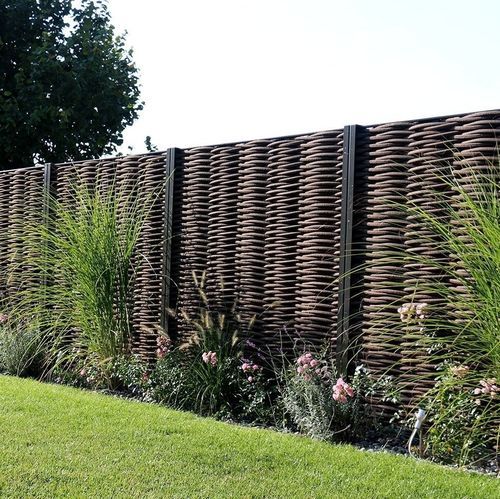 Cerca em painéis - WOODSCAPE - FOREST AVENUE - residencial / em material plástico / de vime