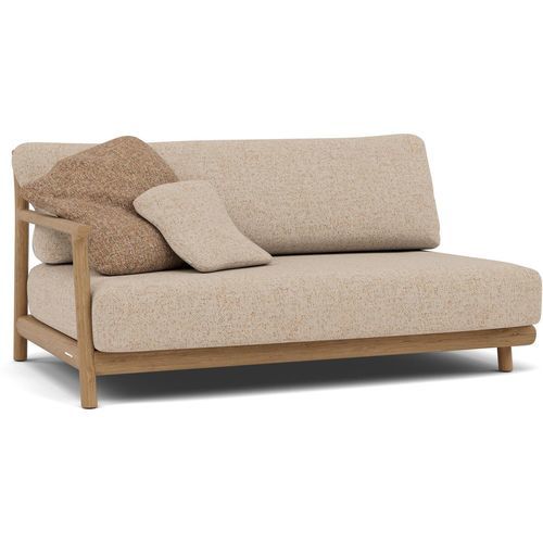 Sofá modular - Muyu Right - MANUTTI - contemporâneo / para ambiente externo / em tecido