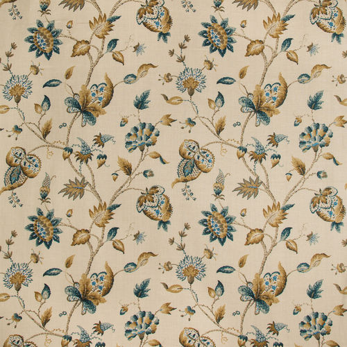 Tecido para estofados - HOLLIN PRINT - GP & J BAKER - com padrão floral / em algodão