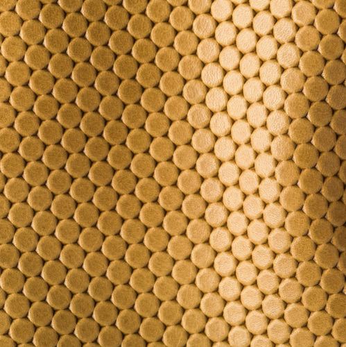 Acabamento de parede em couro - BISANZIO : CREAM - Studio Art - texturizado / efeito 3D / efeito de couro